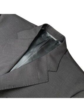 Tombolini Men's 100% Wool 3-Button Blazer Gray • Italy • 44S US | 54 EU